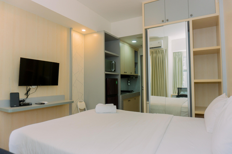 Bedroom 4, Nice and Comfy Studio Apartment Akasa Pure Living BSD By Travelio, South Tangerang