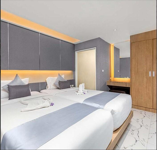 Bedroom 3, Quiet & Big 1BR 35 SQM, Studio with City View, Phuket Island
