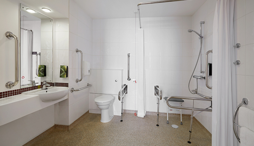 Bathroom 5, Premier Inn Telford Central, Telford and Wrekin