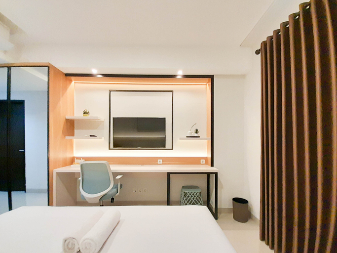 Bedroom 2, Cozy Designed Studio at Patraland Amarta Apartment By Travelio, Sleman