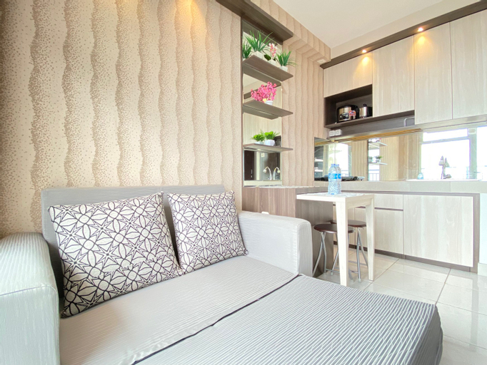Others, Chic and Cozy 2BR at Mekarwangi Square Cibaduyut Apartment By Travelio, Bandung