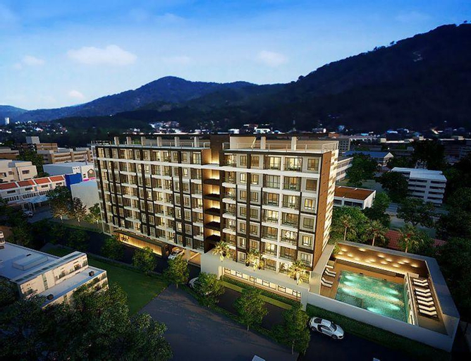 Quiet & Big 1BR 35 SQM, Studio with City View, Phuket Island