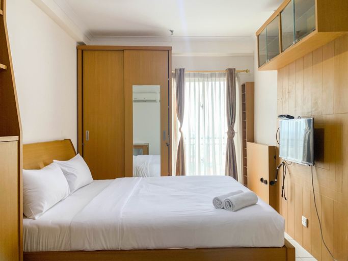 Bedroom 1, Comfort Studio (No Kitchen) at Signature Park Tebet Apartment By Travelio, South Jakarta