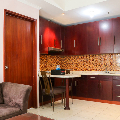 Great Location and Comfort 1BR at Sudirman Park Apartment By Travelio, Jakarta Pusat