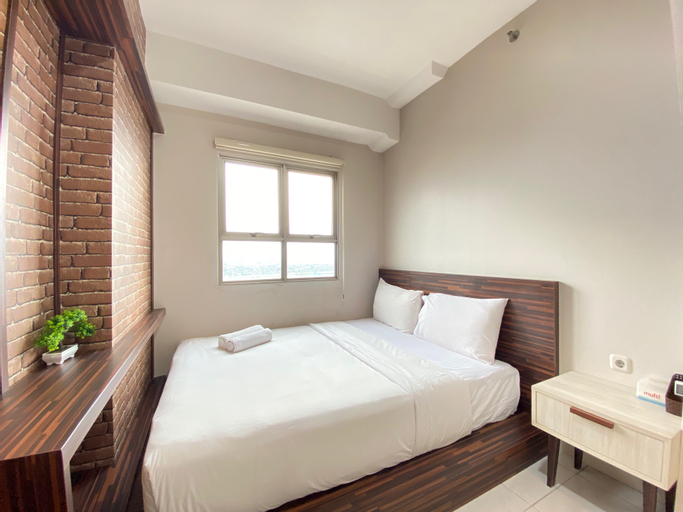 Bedroom 2, Chic and Cozy 2BR at Mekarwangi Square Cibaduyut Apartment By Travelio, Bandung