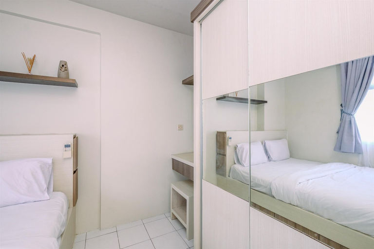 Bedroom 3, Tranquil Designed 2BR at Kalibata City Apartment By Travelio, Jakarta Selatan