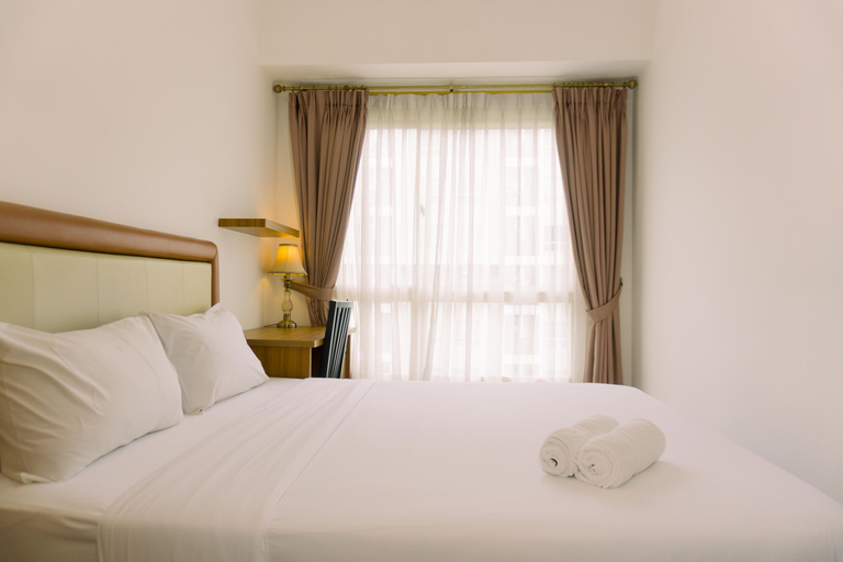 Bedroom 4, Warm and Minimalist 1BR Apartment at Scientia Residence By Travelio, Tangerang
