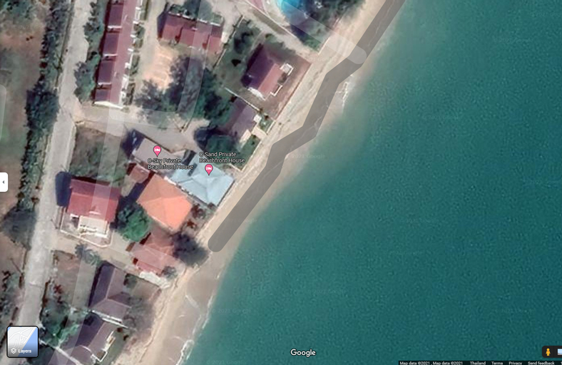 Exterior & Views 1, C-Sky Private Beachfront House, Cha-Am