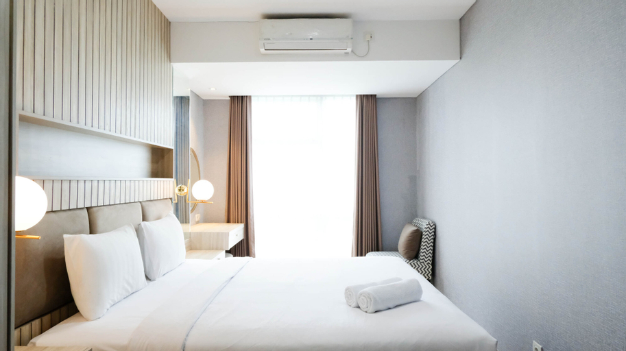 Bedroom 2, Nice and Relax 1BR at Grand Sungkono Lagoon Apartment By Travelio, Surabaya
