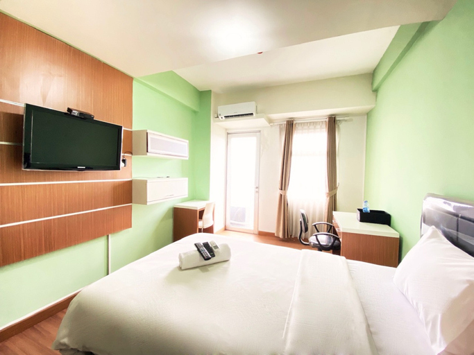 Bedroom 4, Minimalist Studio Apartment at Oxford Jatinangor By Travelio, Sumedang
