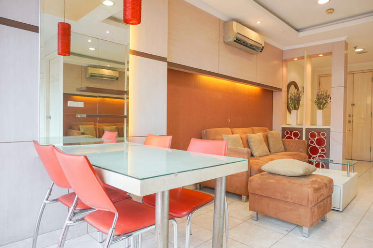 Spacious 2BR at Frenchwalk Apartment with Maid Room By Travelio, North Jakarta