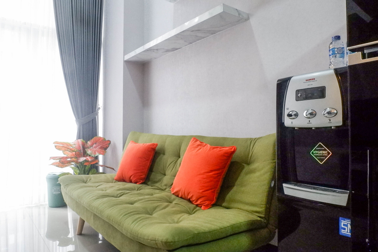 Luxurious 1BR Loft Apartment at Amega Crown Residence Surabaya By Travelio, Surabaya