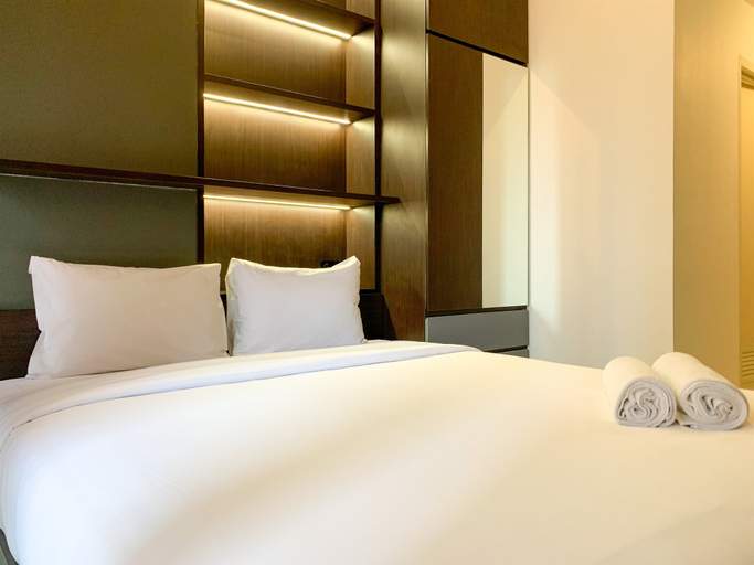 Bedroom 2, Minimalist and Restful Studio at Tokyo Riverside PIK 2 Apartment By Travelio, Tangerang