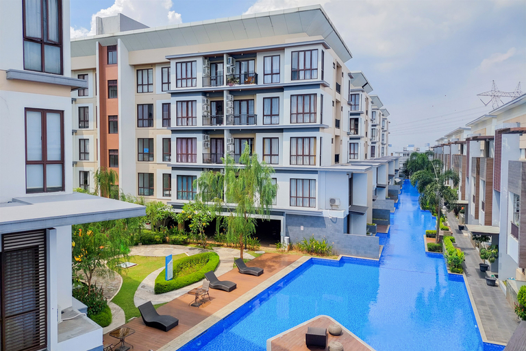 Exterior & Views 3, Wonderful and Cozy Designed 2BR at Asatti Apartment By Travelio, South Tangerang