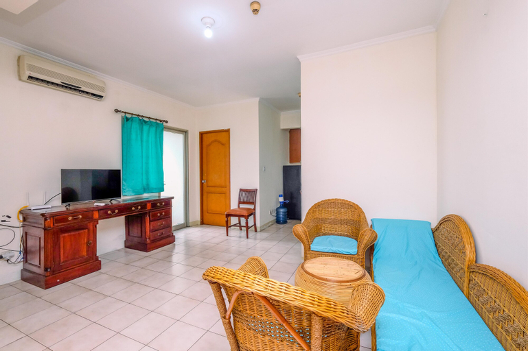 Exterior & Views 2, Homey Combined Unit 3BR Apartment at Mediterania Palace Residences By Travelio, Central Jakarta