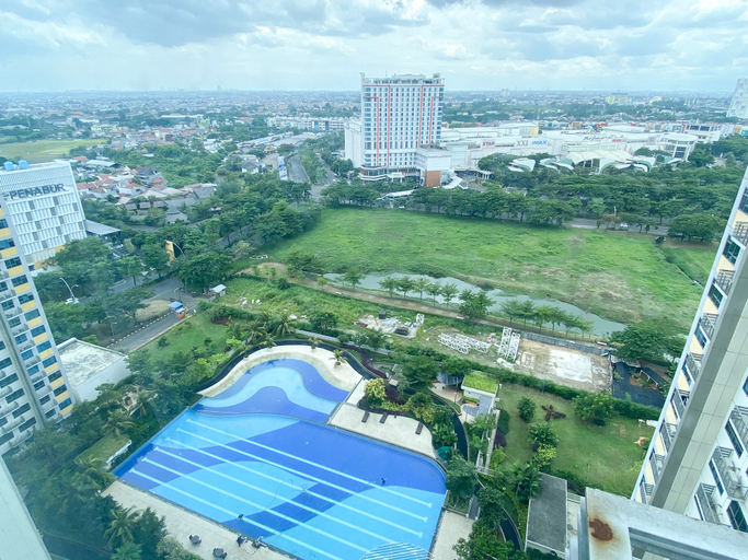 Exterior & Views, Simply and Cozy Design Studio Apartment at Springlake Summarecon Bekasi By Travelio, Bekasi