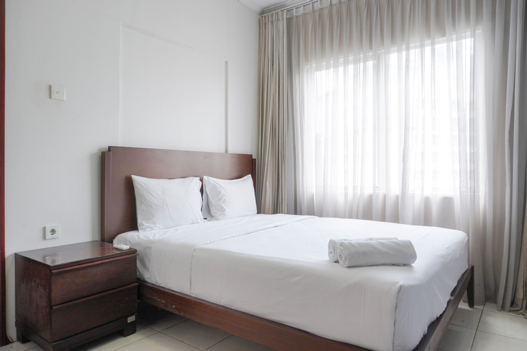 Bedroom 1, Good Deal 2BR Sudirman Park Apartment near LSPR By Travelio, Central Jakarta