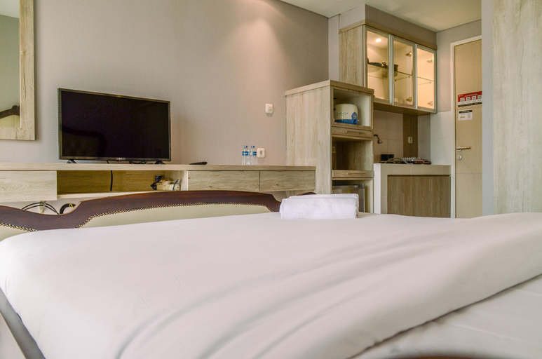 Bedroom 2, Cozy and Warm Studio Apartment at Ayodhya Residence Tangerang By Travelio, Tangerang