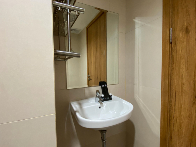 Bedroom 3, Fancy Studio Apartment at Gateway Park LRT City Bekasi By Travelio, Bekasi