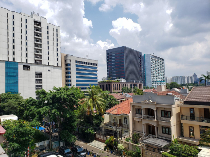 Exterior & Views, Fancy and Nice Studio at Tamansari The Hive Apartment By Travelio, East Jakarta