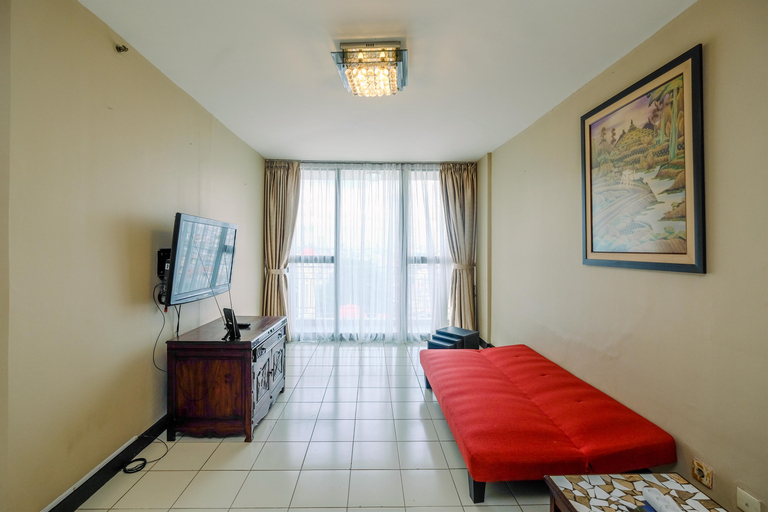 Comfort Living 2BR with Maid Room at Taman Rasuna Kuningan Apartment By Travelio, South Jakarta
