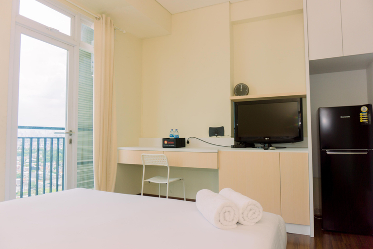 Bedroom 2, Great Choice and Comfy Studio at Puri Orchard Apartment By Travelio, West Jakarta