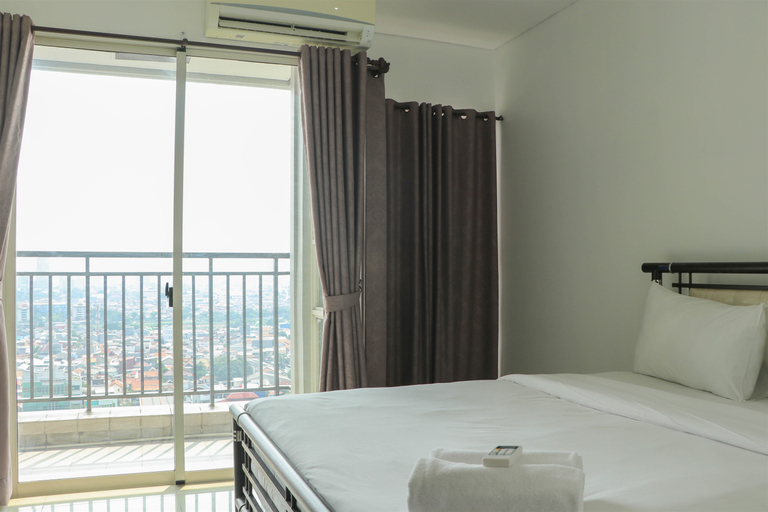 Bedroom 3, Tranquil and Cozy 1BR Apartment at Thamrin Residence By Travelio, Jakarta Pusat