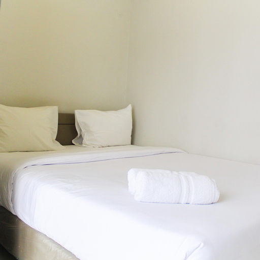 Minimalist 1BR with City View at The Mansion Kemayoran Apartment By Travelio, North Jakarta