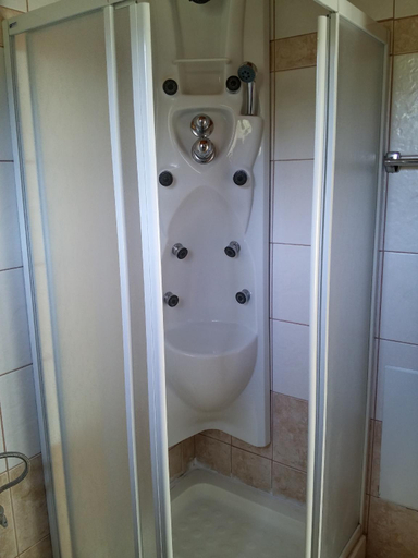 Bathroom, Stratos Villas Chania with pool and sea view, Crete