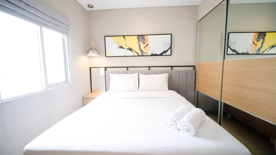 Minimalist and Beautiful 1BR with Extra Room at Pavilion Permata Apartment By Travelio, Surabaya