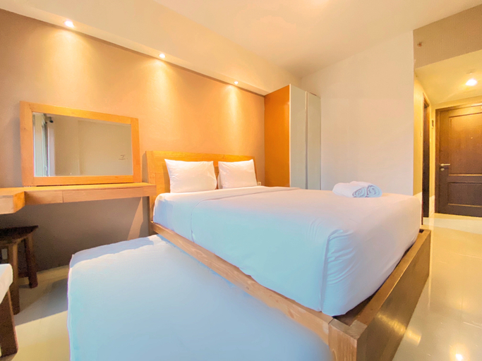 Bedroom 3, Homey Studio Room at Galeri Ciumbuleuit 2 Apartment By Travelio, Bandung