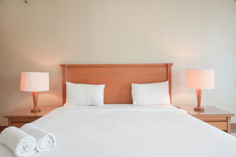 Warm and Spacious 1BR at Casablanca Apartment By Travelio, South Jakarta