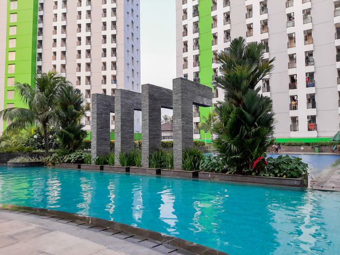 Exterior & Views 2, Comfortable and Stylish Studio Green Lake View Apartment By Travelio, Tangerang Selatan