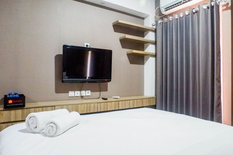 Bedroom 2, Best Value and Clean Studio Apartment at Puncak Dharmahusada By Travelio, Surabaya