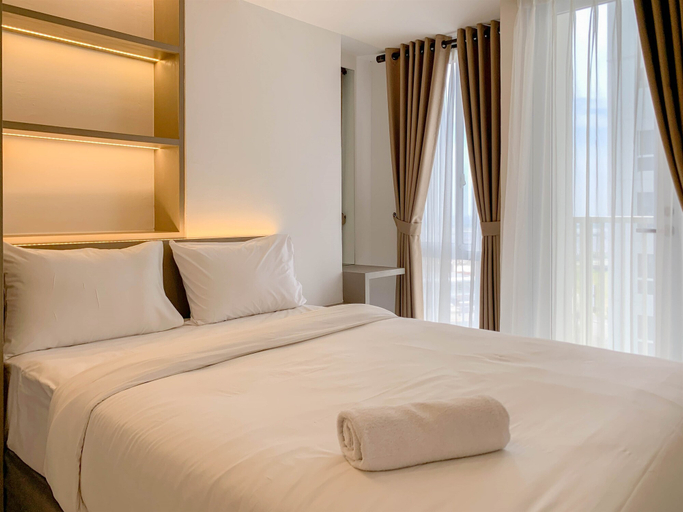 Bedroom 4, Homey Studio at 20th Floor Tokyo Riverside PIK 2 Apartment By Travelio, Tangerang