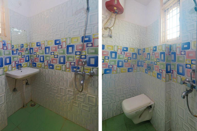 Bathroom, FabHotel Buddha Residency, Patna