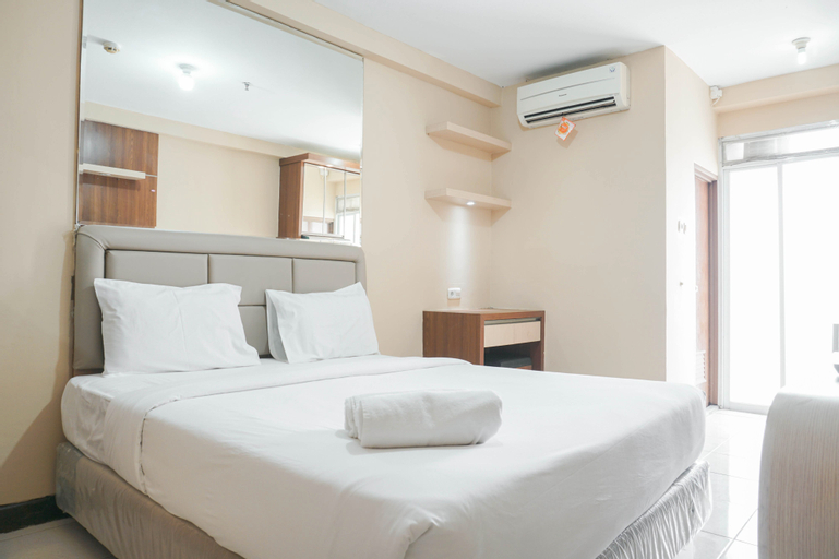 Bedroom 1, Good Choice and Homey Studio at Pluit Sea View Apartment By Travelio, North Jakarta