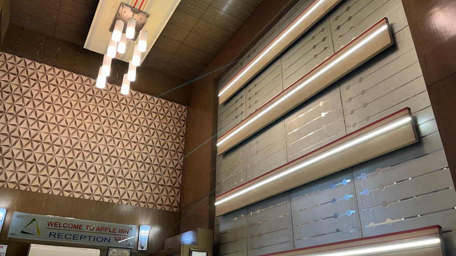 Public Area, Hotel Apple Inn, Valsad