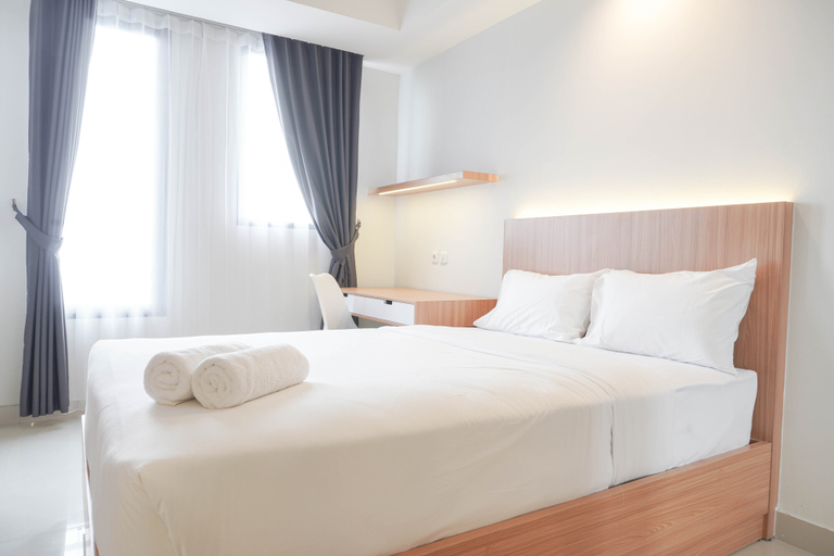 Bedroom 3, Nice and Minimalist Studio at Evenciio Margonda Apartment By Travelio, Depok
