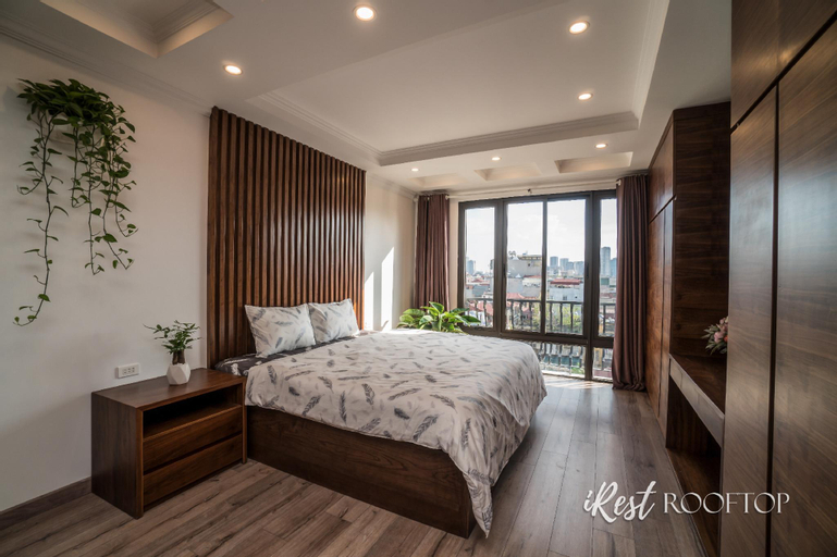 Bedroom 2, IREST APARTMENT, Đống Đa