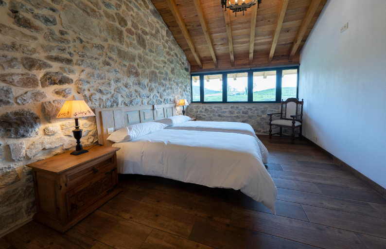 Bedroom 3, Casa rural Alvarado, Cantabria