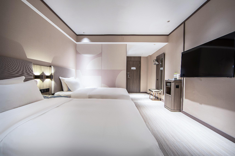 Bedroom 3, Hanting Hotel Yantai Penglaige Zhonglou East Road, Yantai