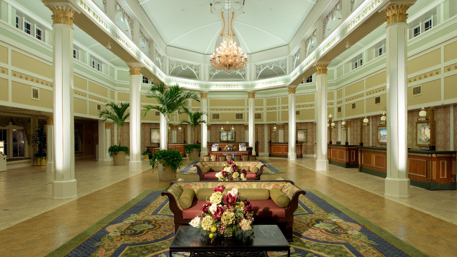Public Area, Disney's Port Orleans Resort - Riverside, Orange