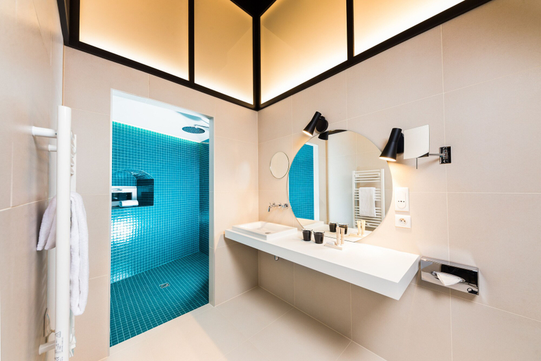 Bathroom 4, Hotel Du Dragon, Bas-Rhin