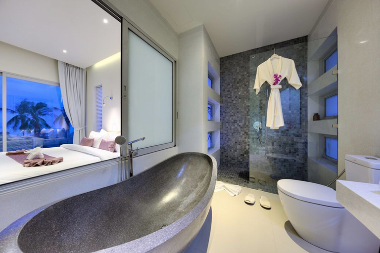 Bathroom, 3 BR Luxury seaview Bang Po-Zoe, Ko Samui