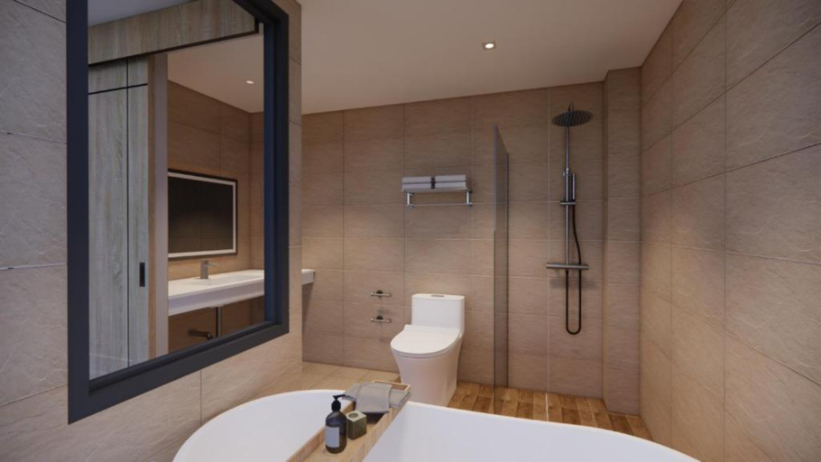 Bathroom 4, Hi Chiangmai Hotel, Muang Chiang Mai