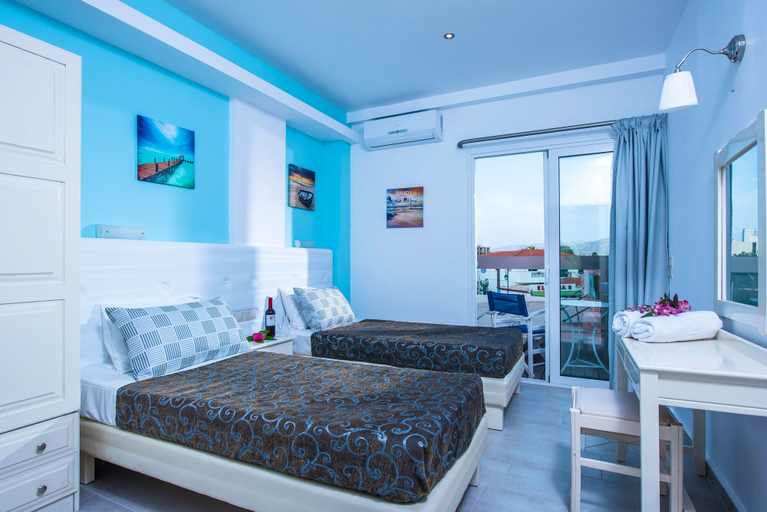 Bedroom 4, Kastro Beach Apartments, Crete