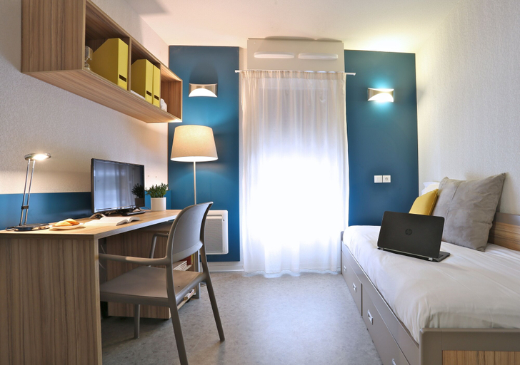 Bedroom 4, Apparteo Marseille, Bouches-du-Rhône