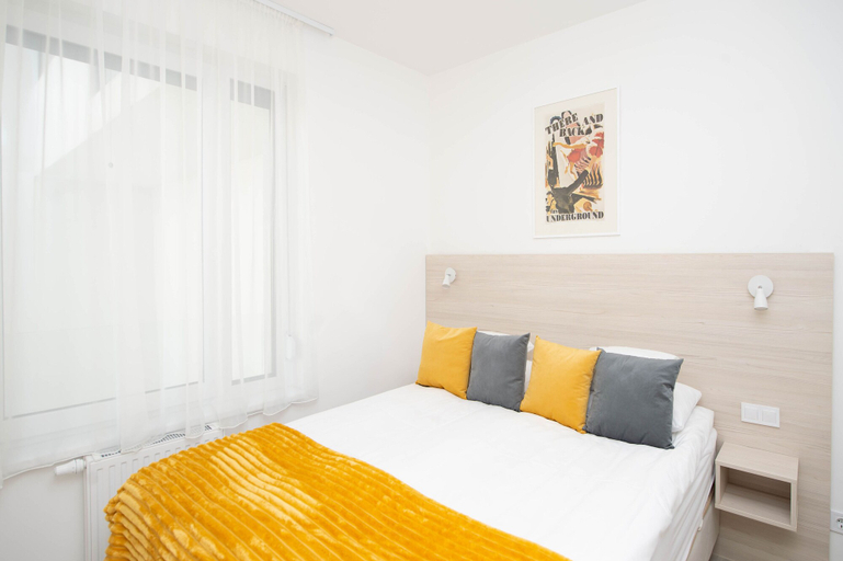 Bedroom 2, Elisabeth Downtown Apartments by FirstHost, Budapesti