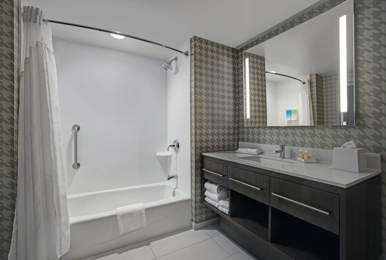 Bathroom 4, Home2 Suites by Hilton Milwaukee Downtown, Milwaukee